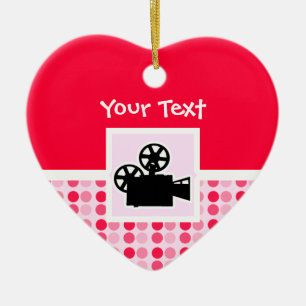 Ornement En Céramique Appareil-photo de film mignon