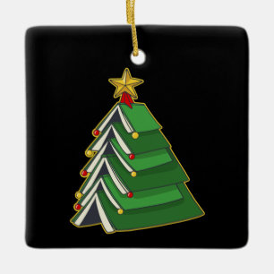 Ornement En Céramique Arbre de Noël de la réservation IV