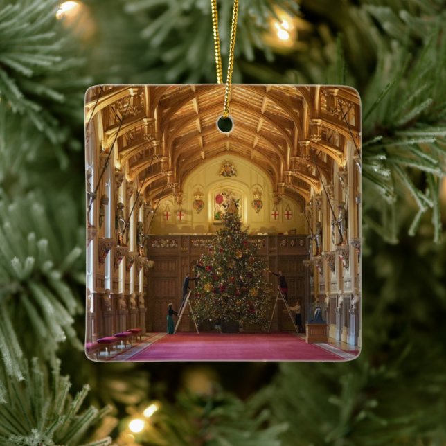 Ornement En Céramique Arbre de Noël du château de Windsor (Arbre)