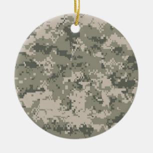 Ornement En Céramique Armée Camo