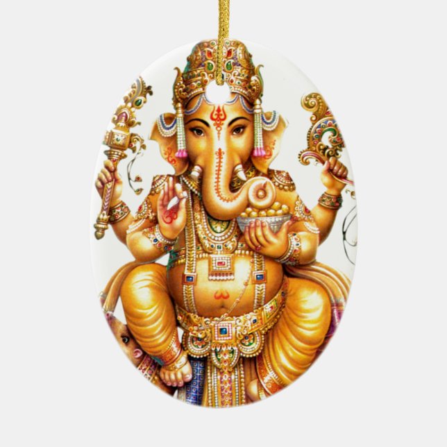 ORNEMENT EN CÉRAMIQUE AURA DE GANESH (Devant)