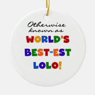 Ornement En Céramique Autres T-shirts et cadeaux Lolo les plus connus
