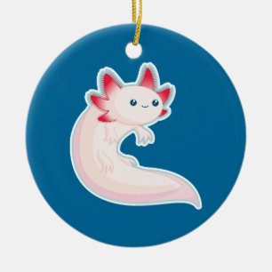 Ornement En Céramique Axolotl