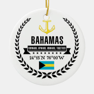 Ornement En Céramique Bahamas