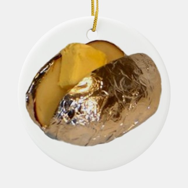 Ornement En Céramique Baked potato (Devant)