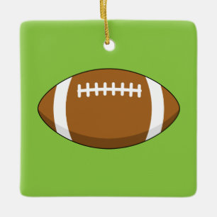 Ornement En Céramique Bal de football américain