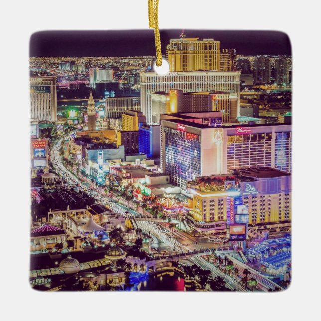 Ornement En Céramique Bande stylisée Las Vegas (Devant)