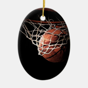 Ornement En Céramique Basket