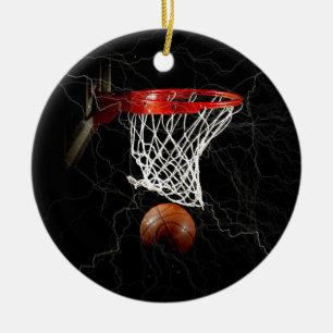 Ornement En Céramique Basket