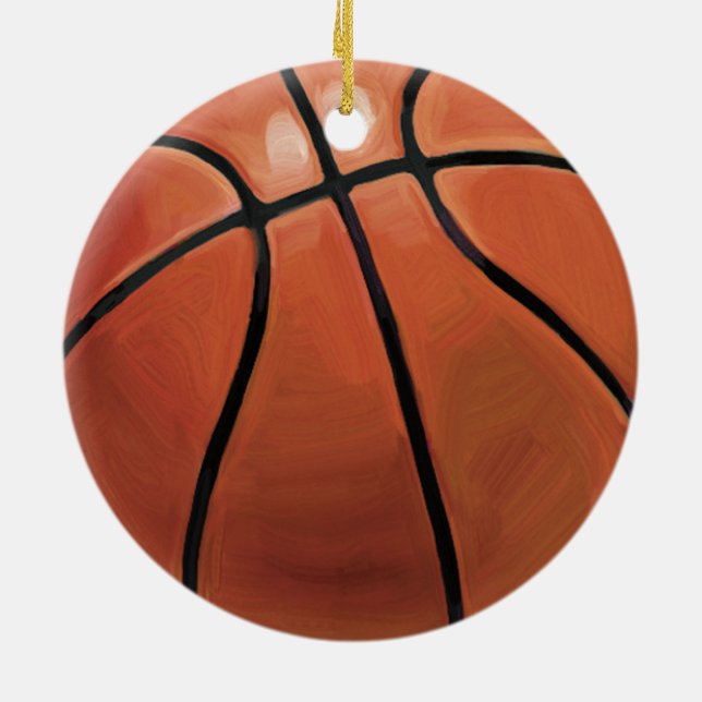 Ornement En Céramique Basket (Dos)