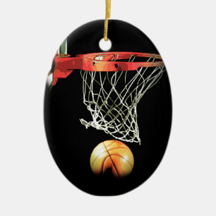 Ornement En Céramique Basket