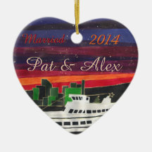 Bateau fait sur commande de Noël - premier Noël