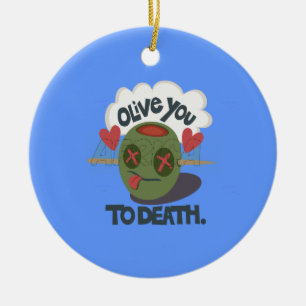 Ornement En Céramique Beau Cool J'aime Afrique Art