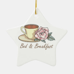 ORNEMENT EN CÉRAMIQUE BED & BREAKFAST