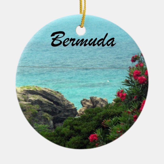 Ornement En Céramique Bermudes (Devant)
