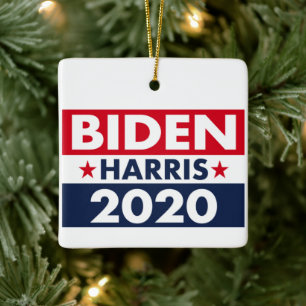 ORNEMENT EN CÉRAMIQUE BIDEN HARRIS 2020