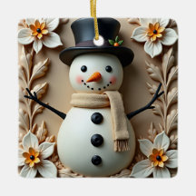 Bonhomme de neige Daisy Noël