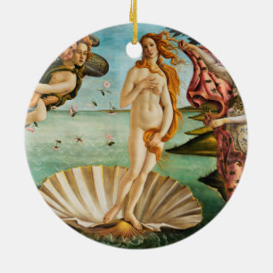Ornement En Céramique BOTTICELLI - La naissance de Vénus 1483