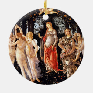 Ornement En Céramique BOTTICELLI -Primavera 1482