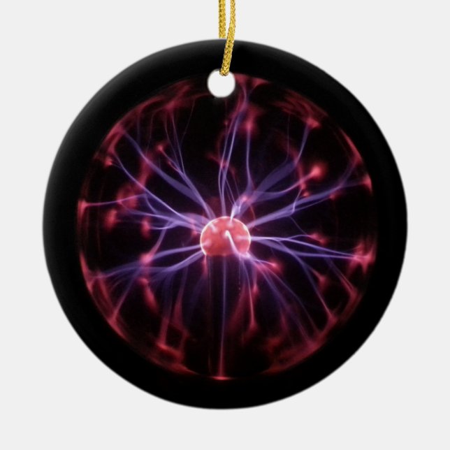 Ornement En Céramique Boule de plasma (Devant)