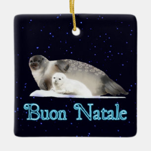 Ornement En Céramique Bouon Natale - Sceau annelé