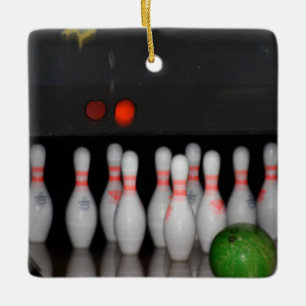 Ornement En Céramique Bowling