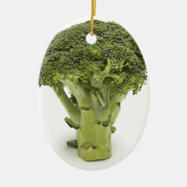 Ornement En Céramique Brocoli (Devant)