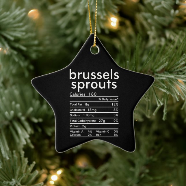 Ornement En Céramique Bruxelles sprits nutrition faits amusants (Arbre)