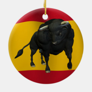 ORNEMENT EN CÉRAMIQUE BULL - RÉALISTE