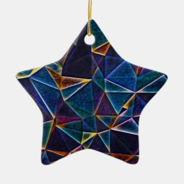 Ornement En Céramique Bulles cassées Ornement céramique (Devant)