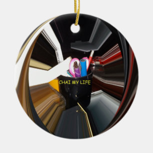 Ornement En Céramique Bureau de la Mug de thé à vie morte Abstraite Art