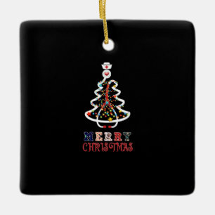 Ornement En Céramique Cadeau infirmière Mery Christmas