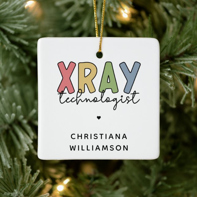 Ornement En Céramique Cadeaux de technologie X-ray (Arbre)