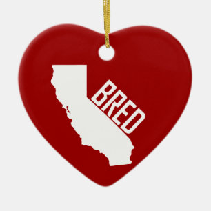 Ornement En Céramique California Bred