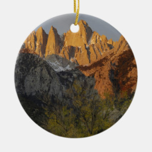 Ornement En Céramique Californie, mont Whitney, forêt nationale d'Inyo 3