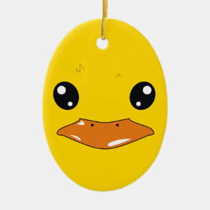 Ornement En Céramique Canard