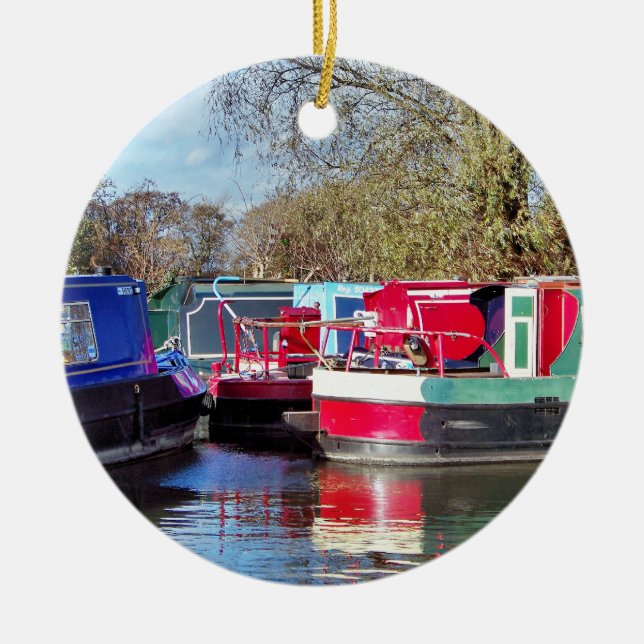 ORNEMENT EN CÉRAMIQUE CANAUX (Devant)