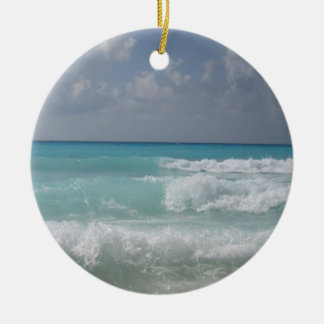 Ornement En Céramique Canun ondule l'ornement