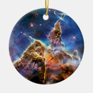 Ornement En Céramique Carina Nebula Mystic Mountain Photo Espace extra-a