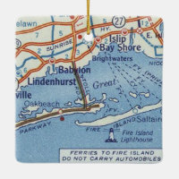 Carte Vintage Babylon NY