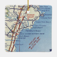 Carte Vintage Kennebunk