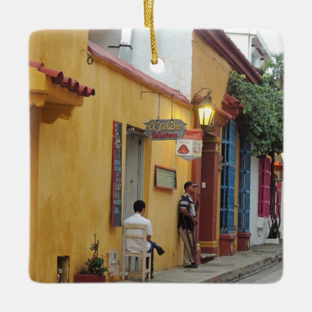 Ornement En Céramique Carthagène à l'intérieur du mur (Devant)