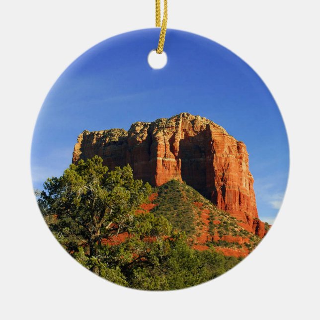 Ornement En Céramique Cathedral Rock, Arizona Ornament (Devant)