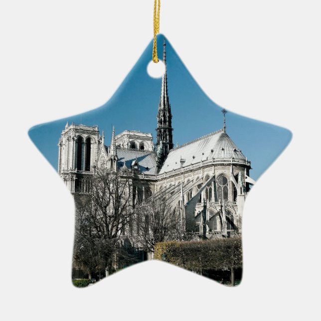 Ornement En Céramique Cathédrale de Notre Dame (Devant)