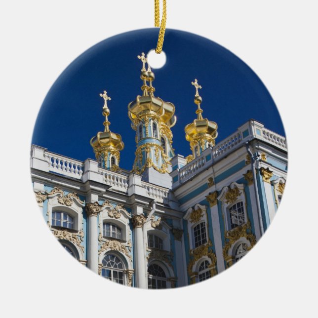 Ornement En Céramique Catherine Palace Chapelle détail (Devant)