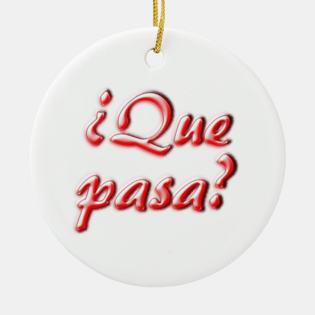 Ornement En Céramique Ce qui est (Devant)