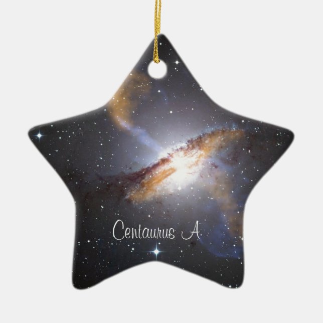 Ornement En Céramique Centaurus A=NGC 5128 (Devant)