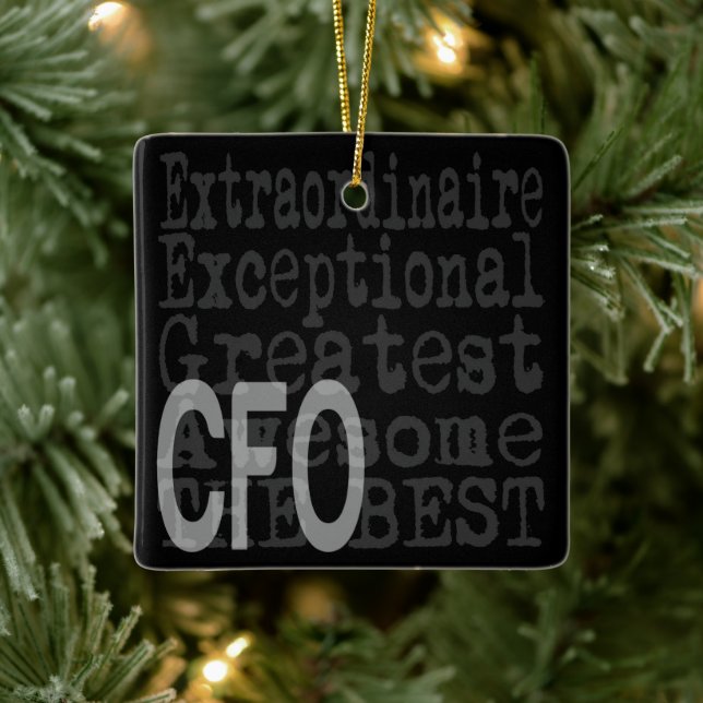 Ornement En Céramique CFO Extraordinaire (Arbre)