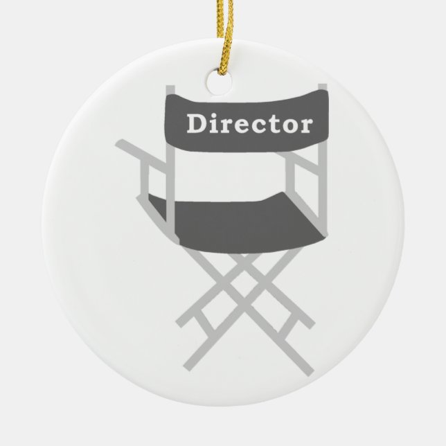 Ornement En Céramique Chair de directeur (Devant)