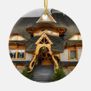 Ornement En Céramique Chambre polonaise en bois dans Zakopane